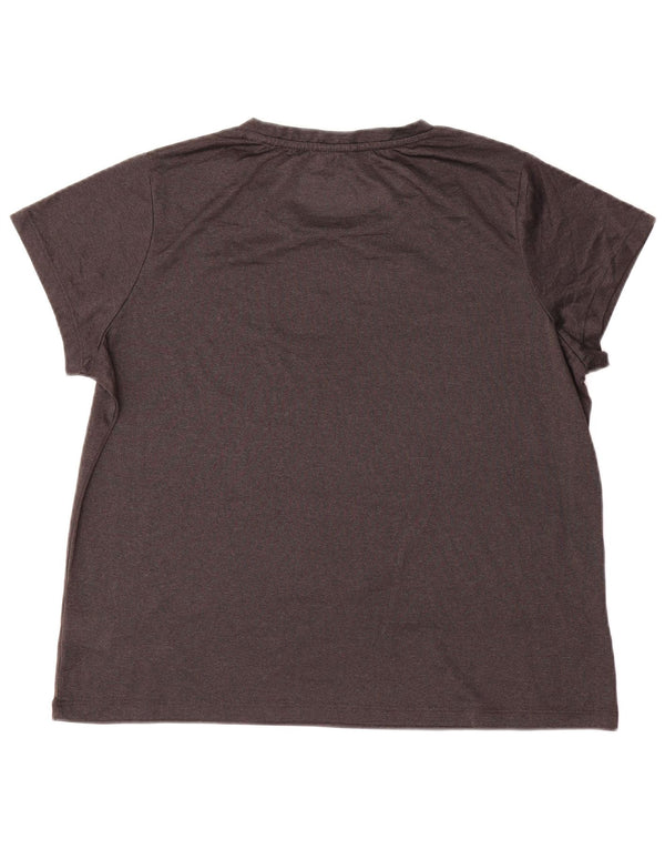 Fila Camiseta para mujer Top UK 46 Grande Gris Poliéster