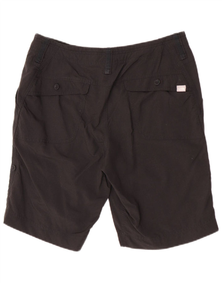 The North Face Womens Casual Shorts US 8 Medium W30  Black Nylon