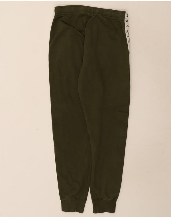 Nike Herren-Trainingshose mit Grafik, Jogginghose, Größe S, Khaki, Farbblock-Baumwolle