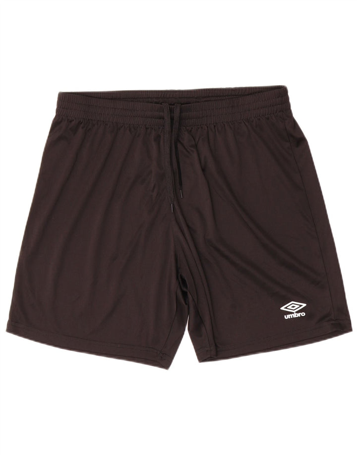 Umbro Mens Sport Shorts XL Black Polyester