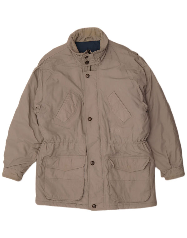 Cappotto imbottito da uomo Brugi UK 42 XL poliestere grigio
