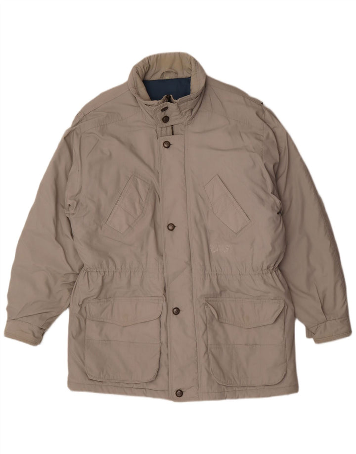 Brugi Abrigo acolchado para hombre ES 42 XL Poliéster gris