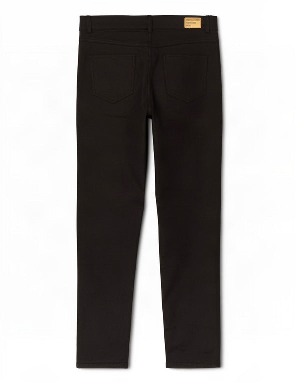 Pantaloni casual subțiri pentru femei Dack's IT 48 XL W32 L30 bumbac negru