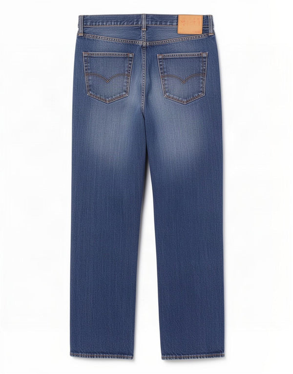 Мужские прямые джинсы Levi's 501 W34 L30 синие, хлопок