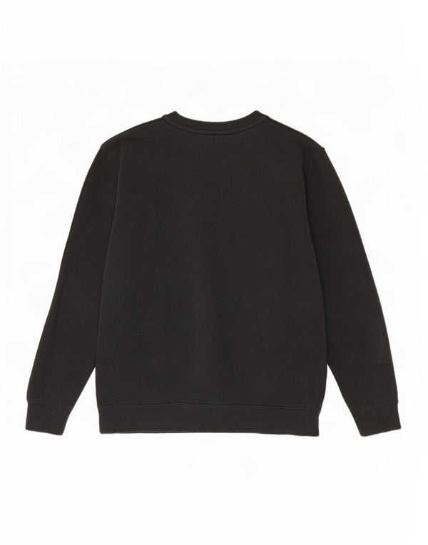 Nike masculino gráfico moletom jumper médio algodão preto