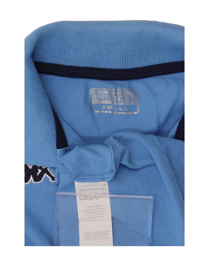 KAPPA Mens Polo Shirt Small Blue Cotton Vintage Kappa and Second-Hand Kappa from Messina Hembry 