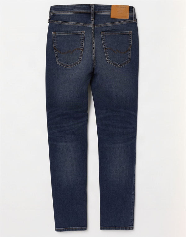 Jack & Jones Herren Liam Skinny Jeans W31 L30 Marineblau Baumwolle