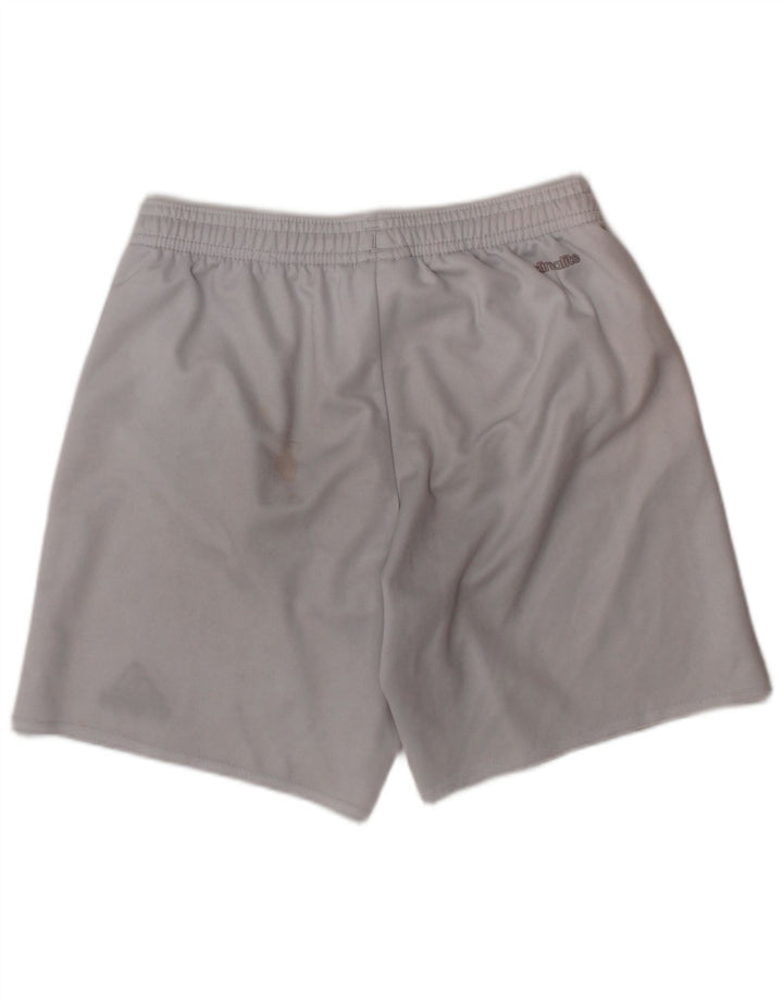 ADIDAS Climalite Sportshorts für Jungen, 9–10 Jahre, weißes Polyester
