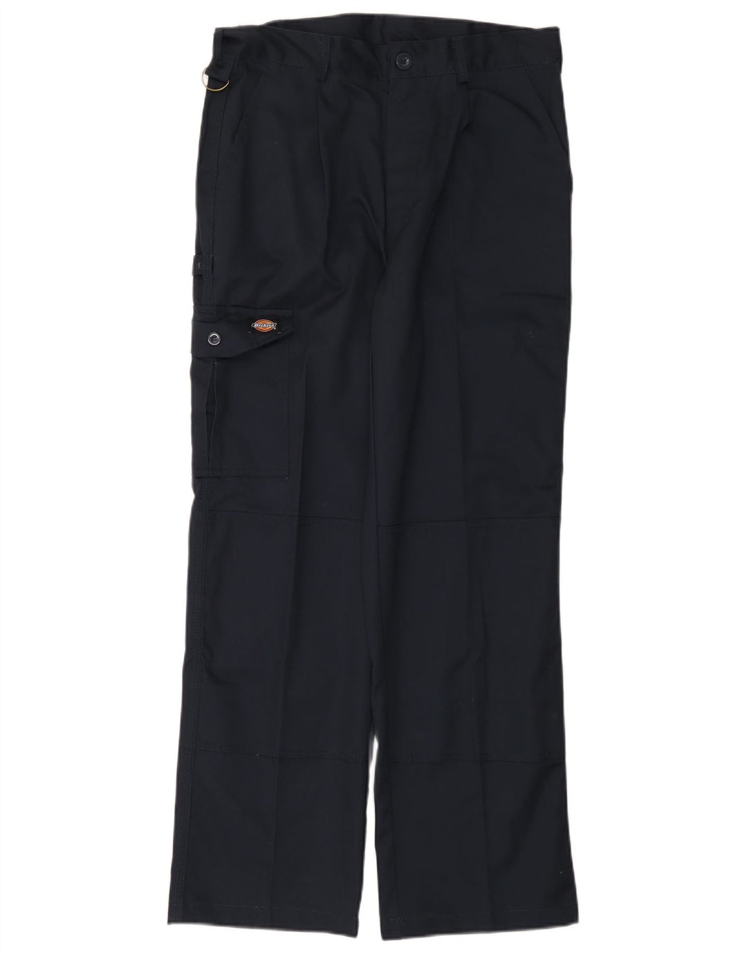 Calças Dickies Mens Straight Cargo W32 L30 Poliéster Azul Marinho