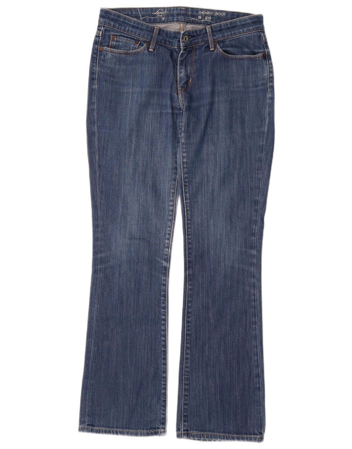 Levi's Womens Skinny Bootcut Jeans US 8 Medium W29 L32 Blue