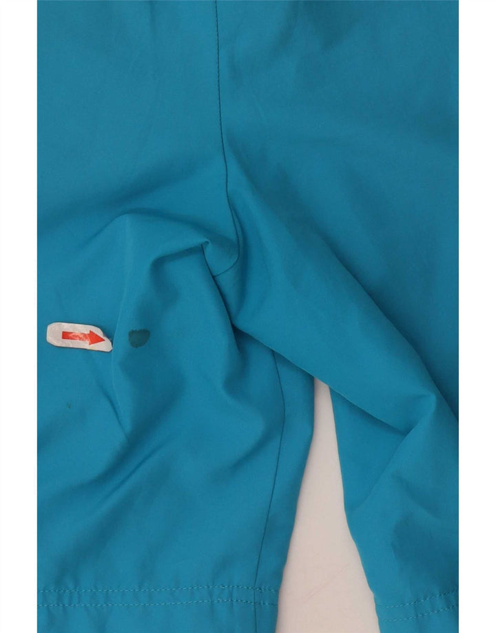 Puma Mens Graphic Swimming Shorts Medium Blue Polyester