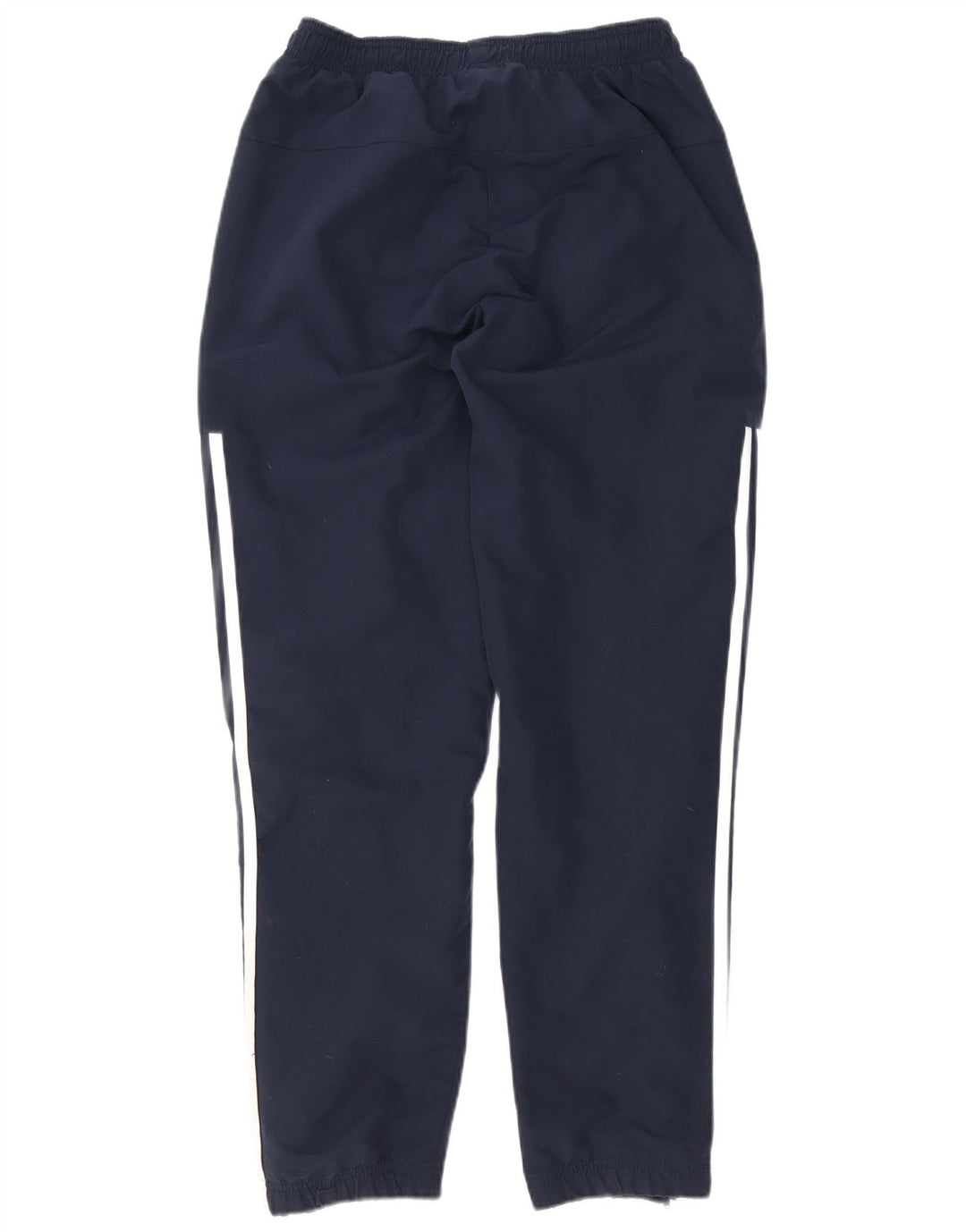 Adidas Mens Tracksuit Trousers Small Navy Blue Colourblock Polyester