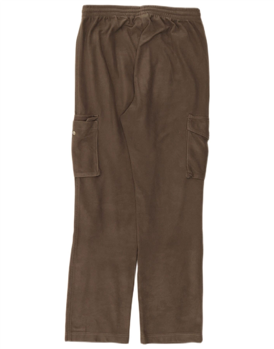 Pantaloni da tuta Diadora Cargo Velour da uomo in poliestere grigio medio