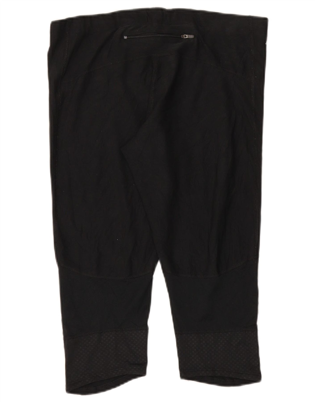 Nike Womens Dri Fit Capri Leggings UK 18 XL  Black Polyester