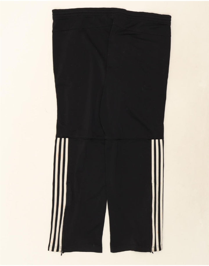 ADIDAS Mens Tracksuit Trousers Medium  Black Vintage Adidas and Second-Hand Adidas from Messina Hembry 