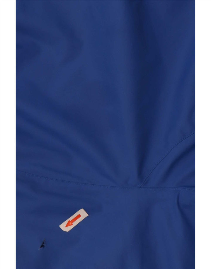 Nike Mens Hooded Rain Jacket UK 40 Large Blue Nylon