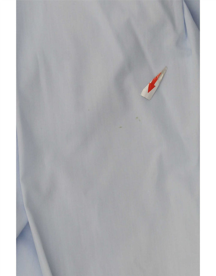 Hugo Boss Mens Slim Fit Shirt Size 38 15 Medium Blue Cotton
