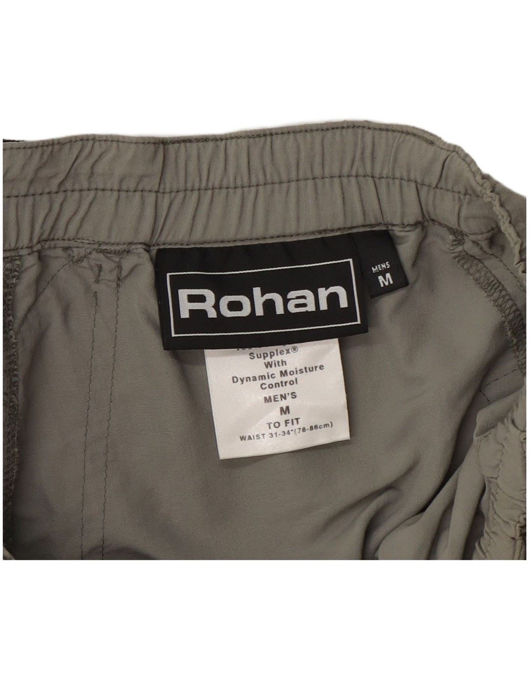 Rohan Herre Straight Cargo Vandtætte Bukser Medium W32 L29 Khaki