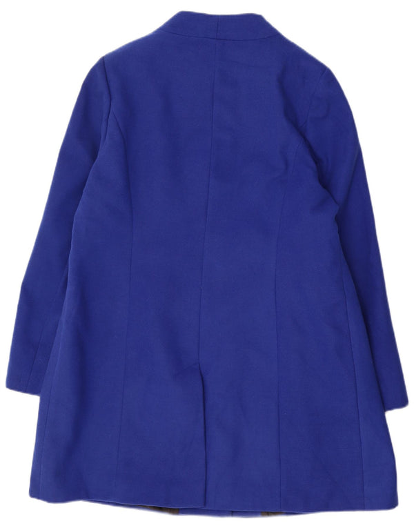 Marks & Spencer Dameoverfrakke UK 18 XL Blå Polyester