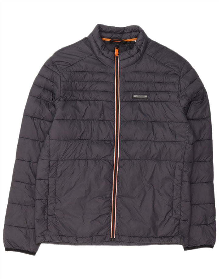 JACK & JONES Mens Padded Jacket UK 38 Medium Grey