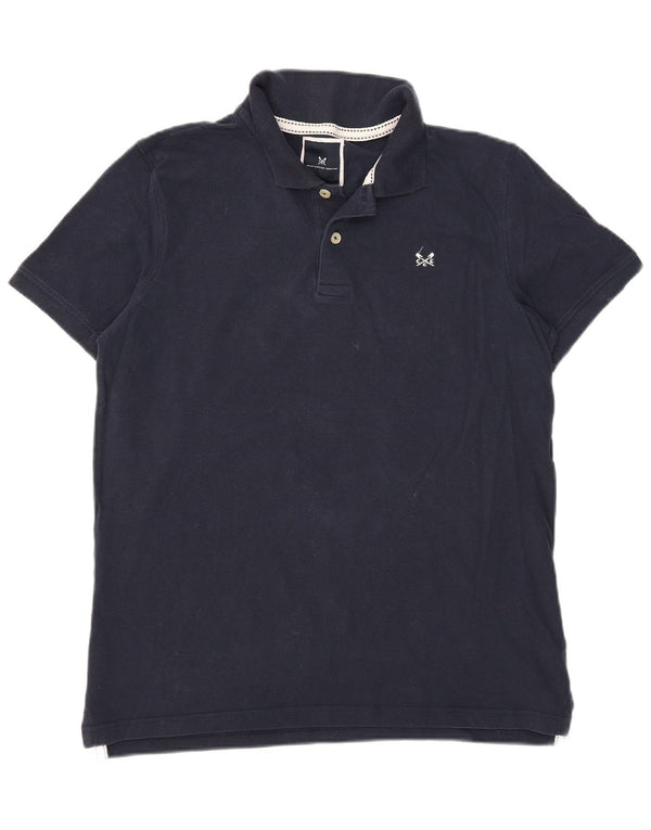Crew Clothing Polo Homme Grand Bleu Marine Coton