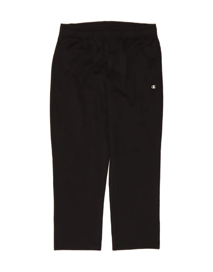 CHAMPION Mens Tracksuit Trousers Large Black Polyester Vintage Champion and Second-Hand Champion from Messina Hembry 