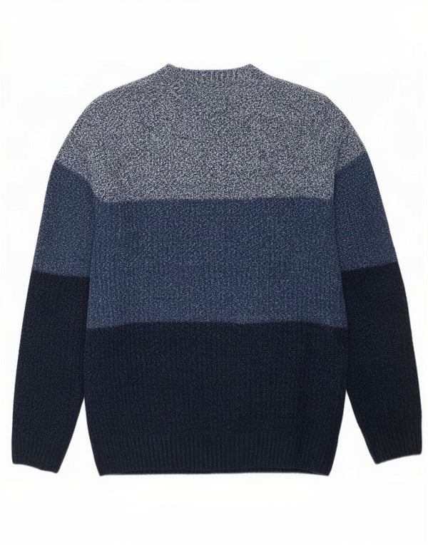 Marks & Spencer Mens Crew Neck Jumper Sweater Large Multicoloured Flecked