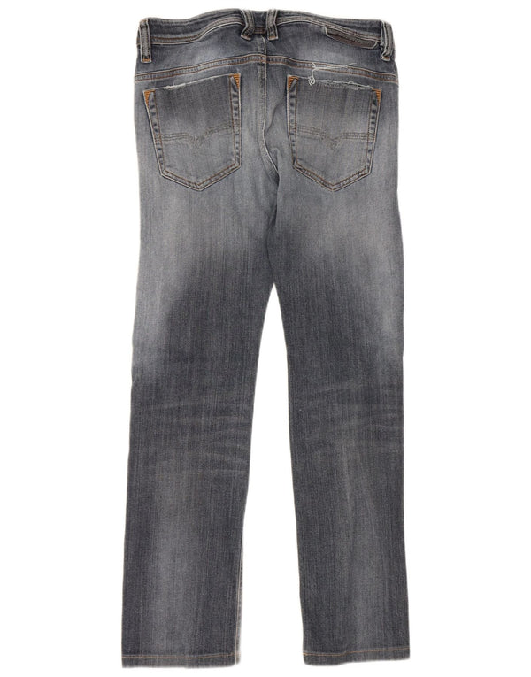 Diesel Mens Slim Jeans W29 L28 Blue Cotton