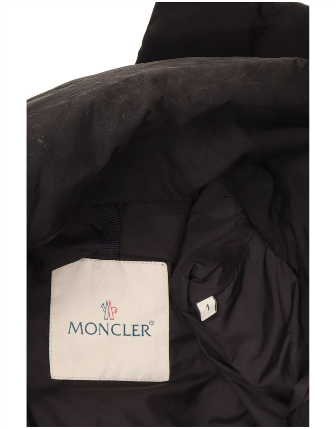 MONCLER Женское стеганое пальто, размер 1, маленькое, черное, полиамид, классическое