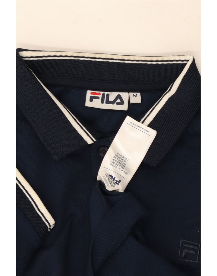 Fila Herren Poloshirt Medium Marineblau Polyester