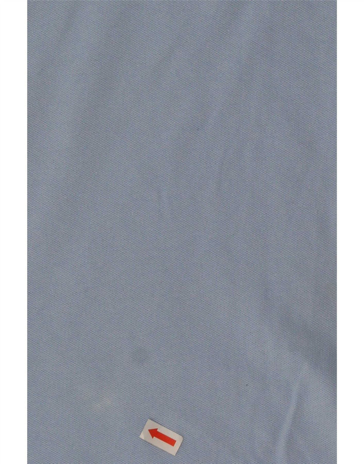 Lyle & Scott Mens Polo Shirt Medium Blue Cotton
