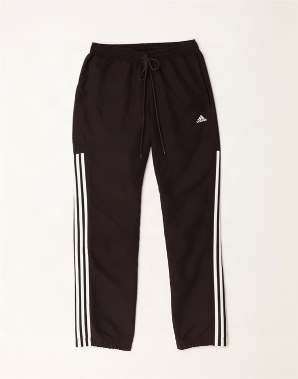Adidas Mens Tracksuit Trousers Joggers Large Black Polyester