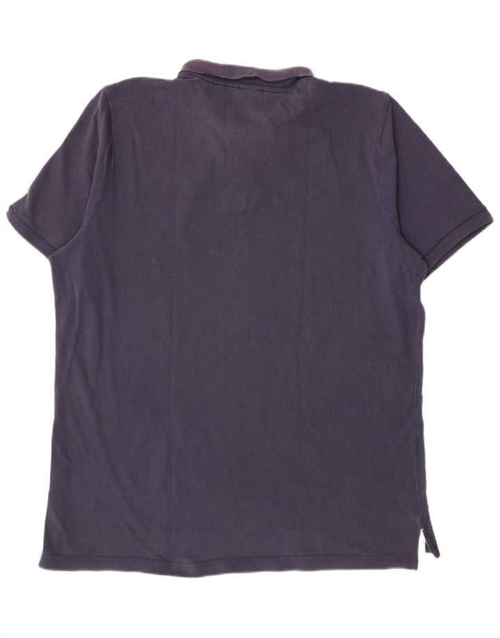 Nike Mens Polo Shirt XL Navy Blue Cotton