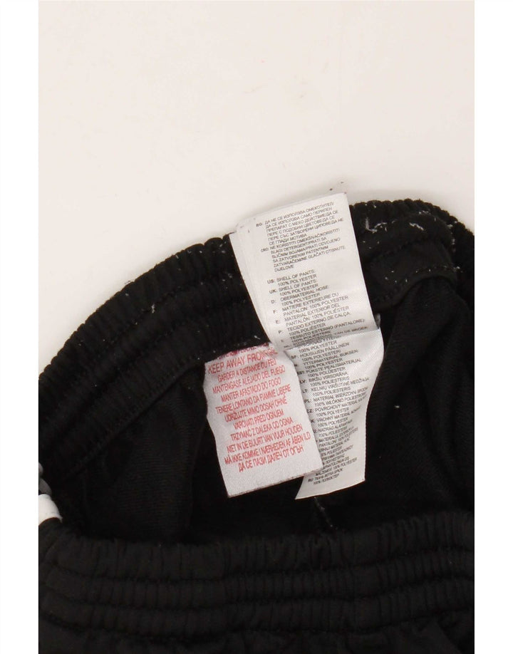 Pantaloni della tuta da ragazzo Adidas 9-10 anni in poliestere nero