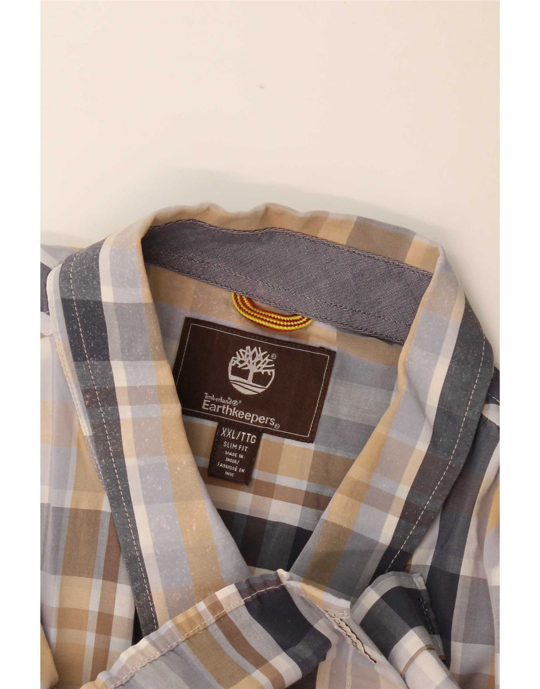 Timberland Chemise à Manches Courtes Earthkeepers Homme 2XL Carreaux Multicolores