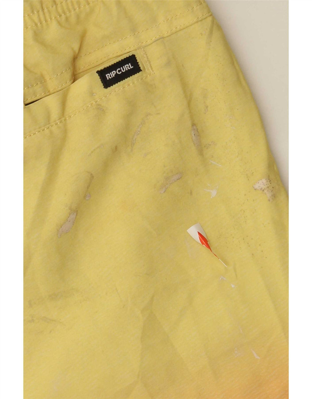 Rip Curl Mens Swimming Shorts XL  Yellow Colourblock