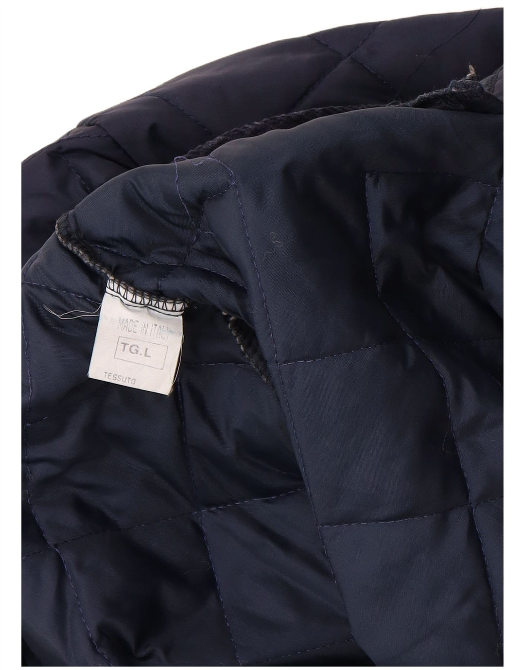 WILKES&AKERMAN Chaqueta acolchada para hombre UK 40 Large Poliamida azul marino