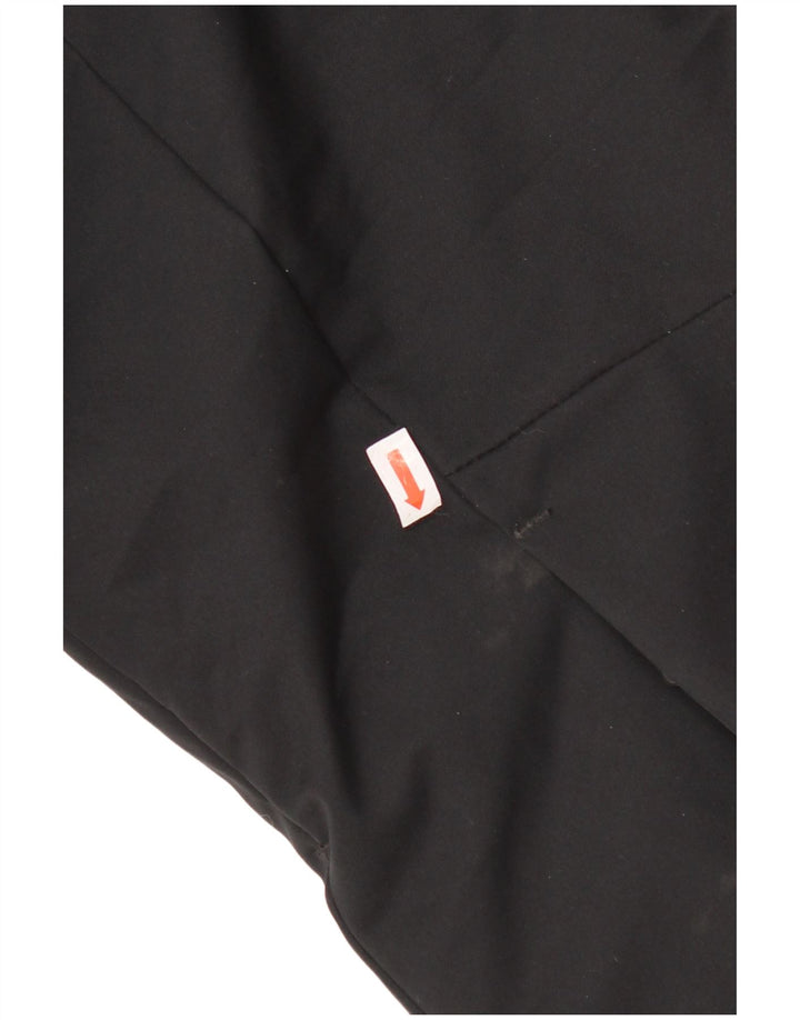 Rossignol Womens Hooded Waterproof Jacket UK 14 Large Black Polyester