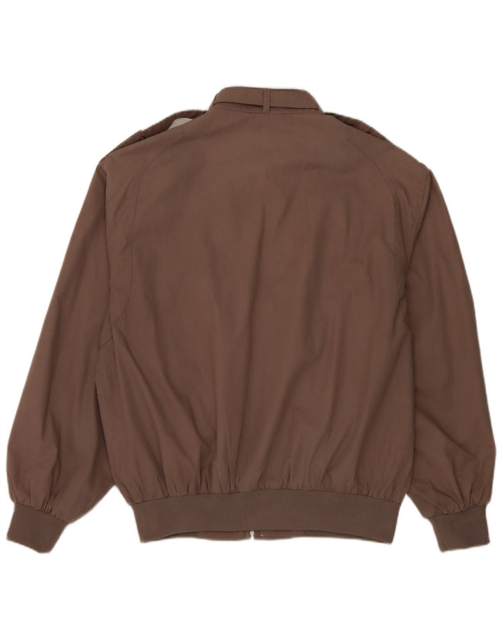 Members Only Mens Military Bomber Jacket UK 36 Small Grey