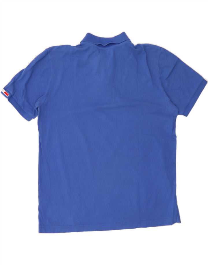 KAPPA Mens Polo Shirt XL Blue Cotton Vintage Kappa and Second-Hand Kappa from Messina Hembry 