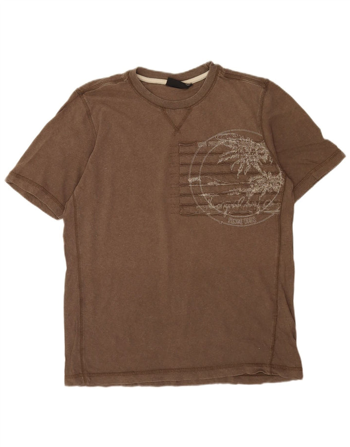 O'Neill Mens Graphic T-Shirt Top Medium Grey Cotton