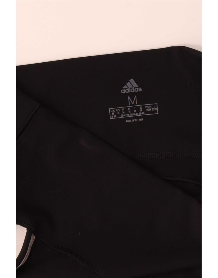 Legginsy Damskie Adidas UK 12/14 Średni Czarny