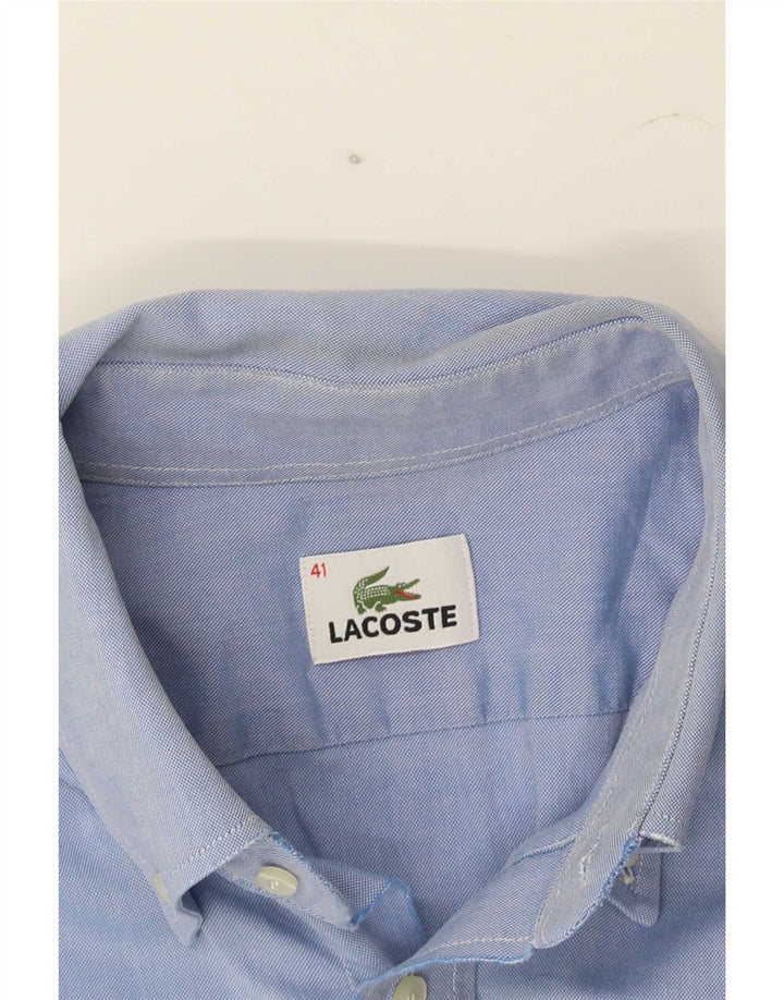 Lacoste Herreskjorte str. 41 Large Blå