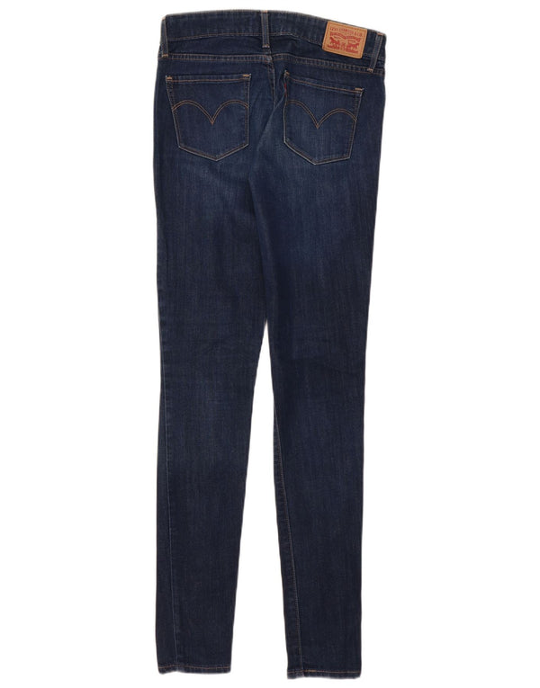Женские джинсы скинни Levi's 711 W25 L32 синие, хлопок