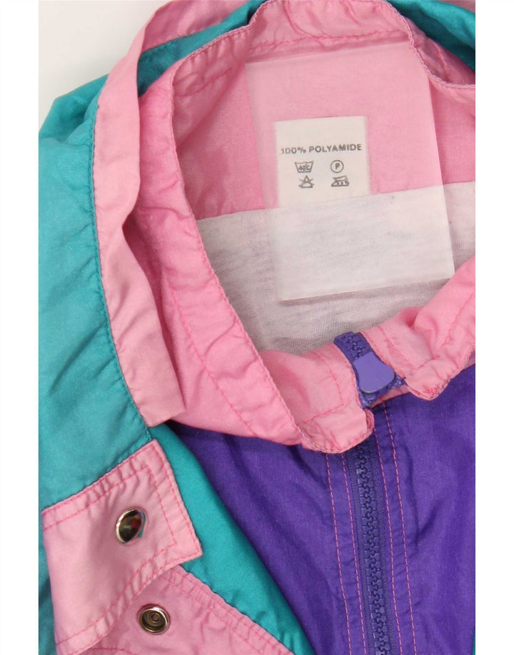 Superior Veste de survêtement pour femme IT 56 4XL Multicolore Colourblock