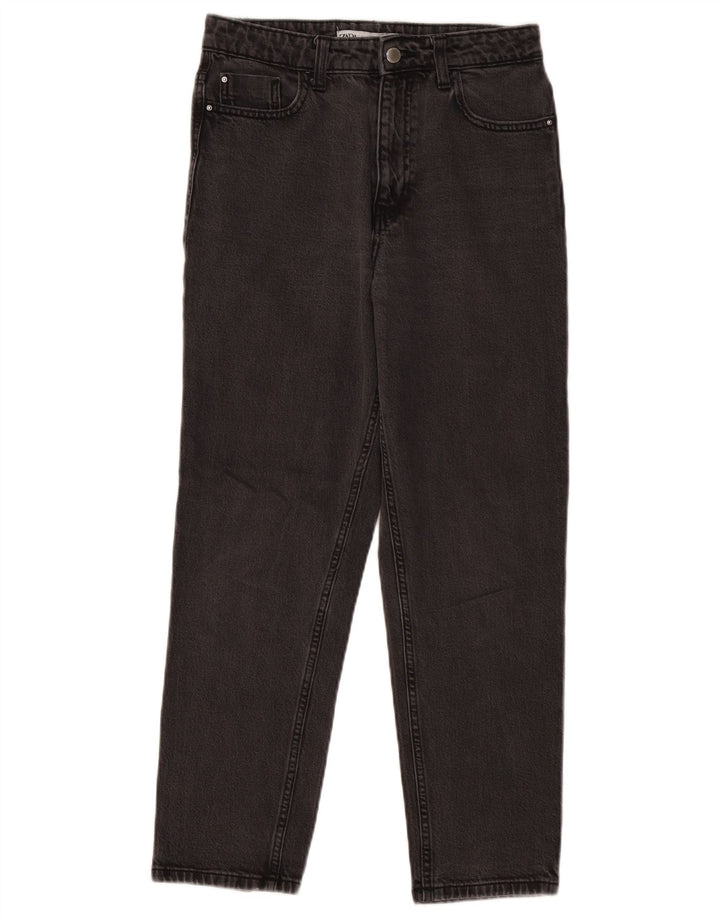 Zara Womens Tapered Jeans EU 38 Small W28 L27 Black