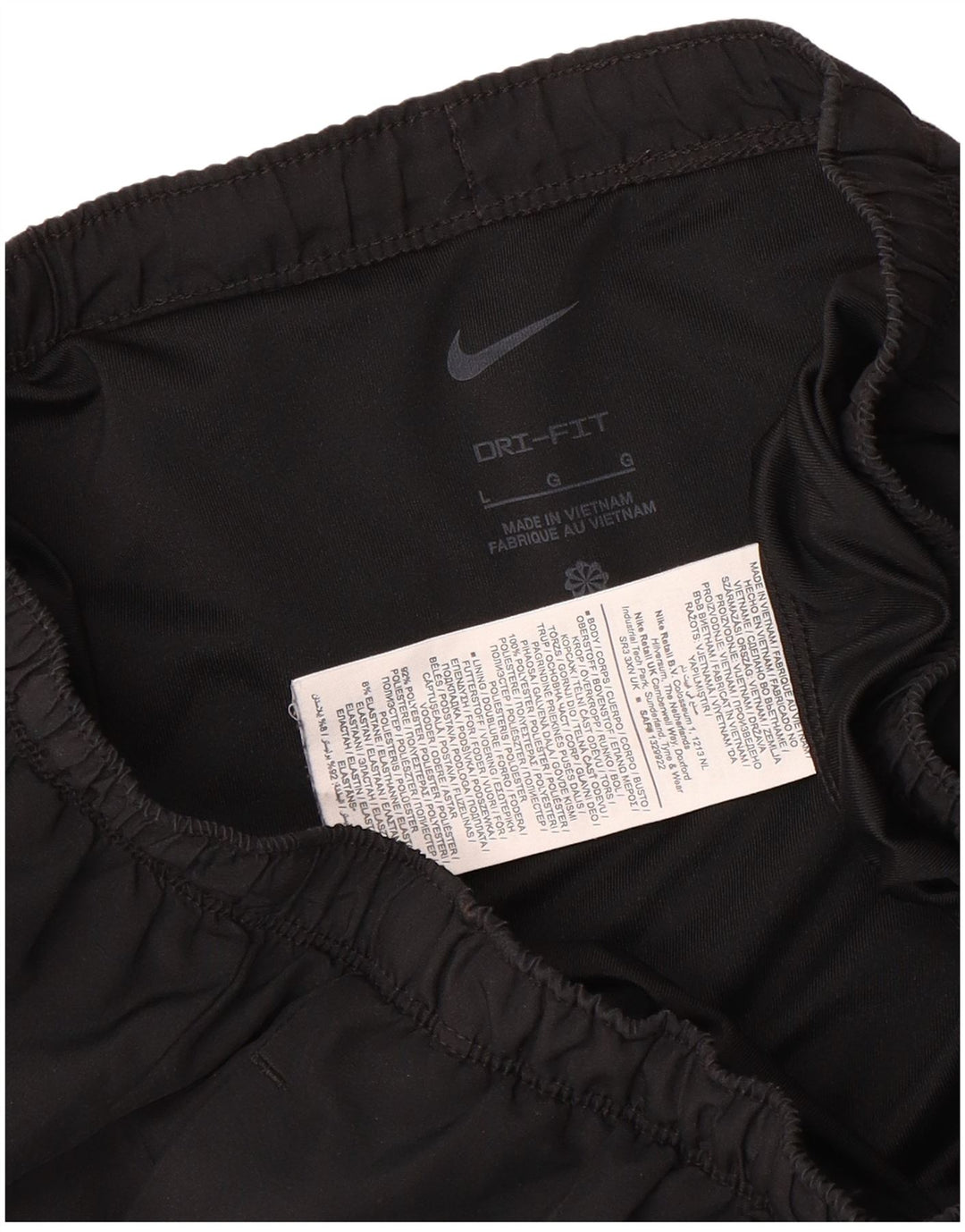 Nike Mens Dri Fit Sport Shorts Large  Black Polyester