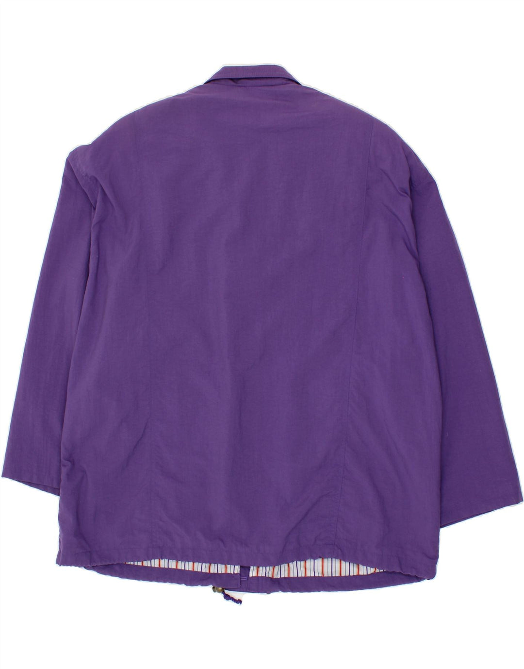 ST MICHAEL Womens Windbreaker Coat UK 18 XL Purple Nylon Vintage St Michael and Second-Hand St Michael from Messina Hembry 