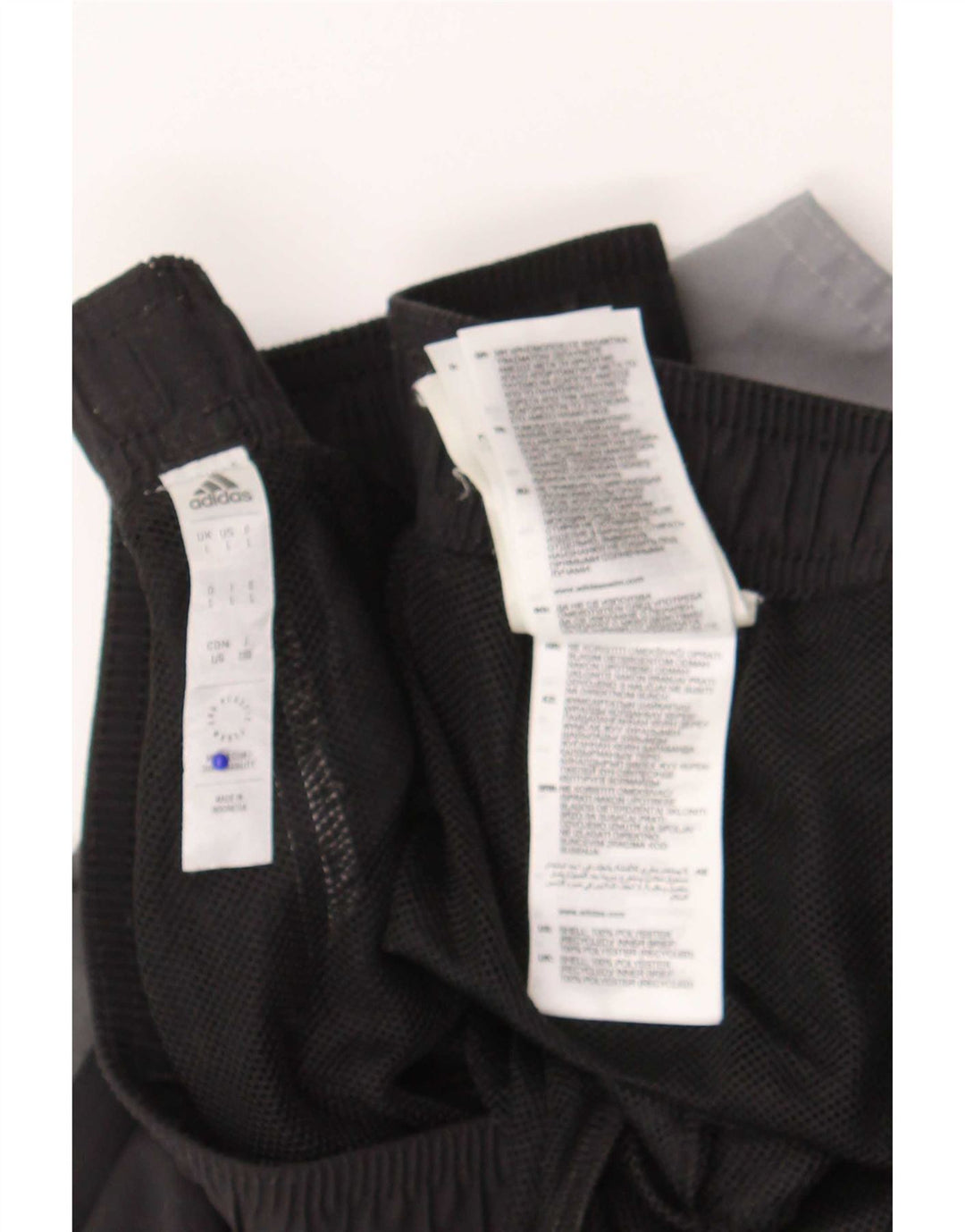 Adidas Herren-Sportshorts, großes graues Colourblock-Polyester