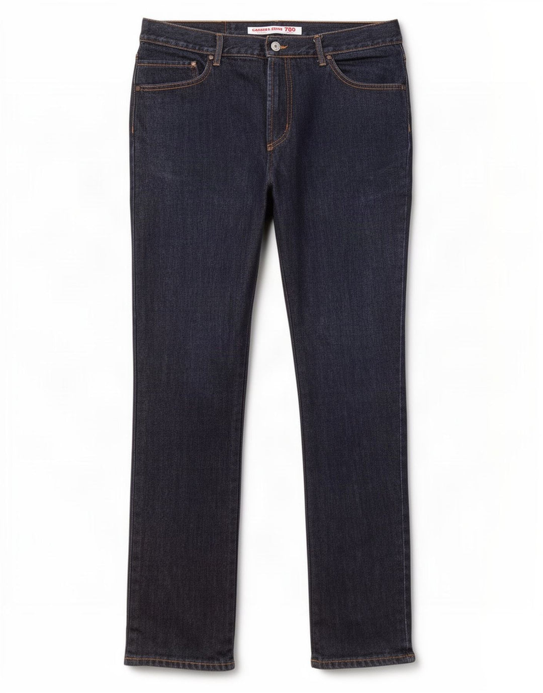 Carrera Damen 700 Slim Jeans W36 L32 Marineblau Baumwolle